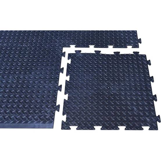 Dalle clipsable en PVC Motif "grain de riz" - Noir 50 x 50 cm - ArtPlast - Image 10