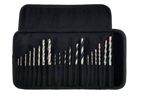 Metabo - Assortiment de forets en étui souple, 20 pcs. pour perceuse - Image 1