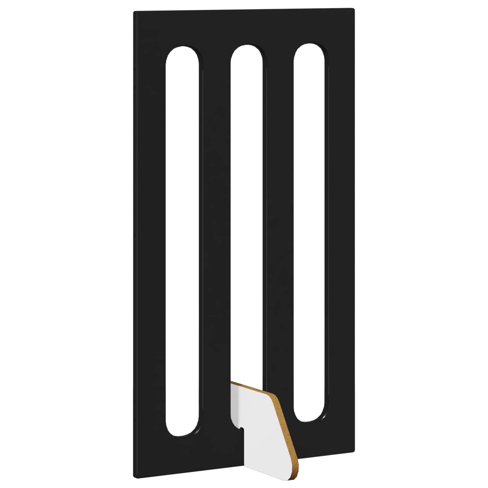 PANGIVO - Clôture pour animaux bois d'ingénierie noir 100.5 x 38 x 90 cm - PANGIVO - Image 4