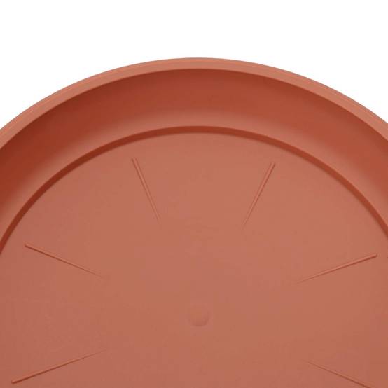 Pots de plantes 6 pcs | Bac à fleurs Rouge brique Ø 26 x 21.5 cm Plastique - Image 8