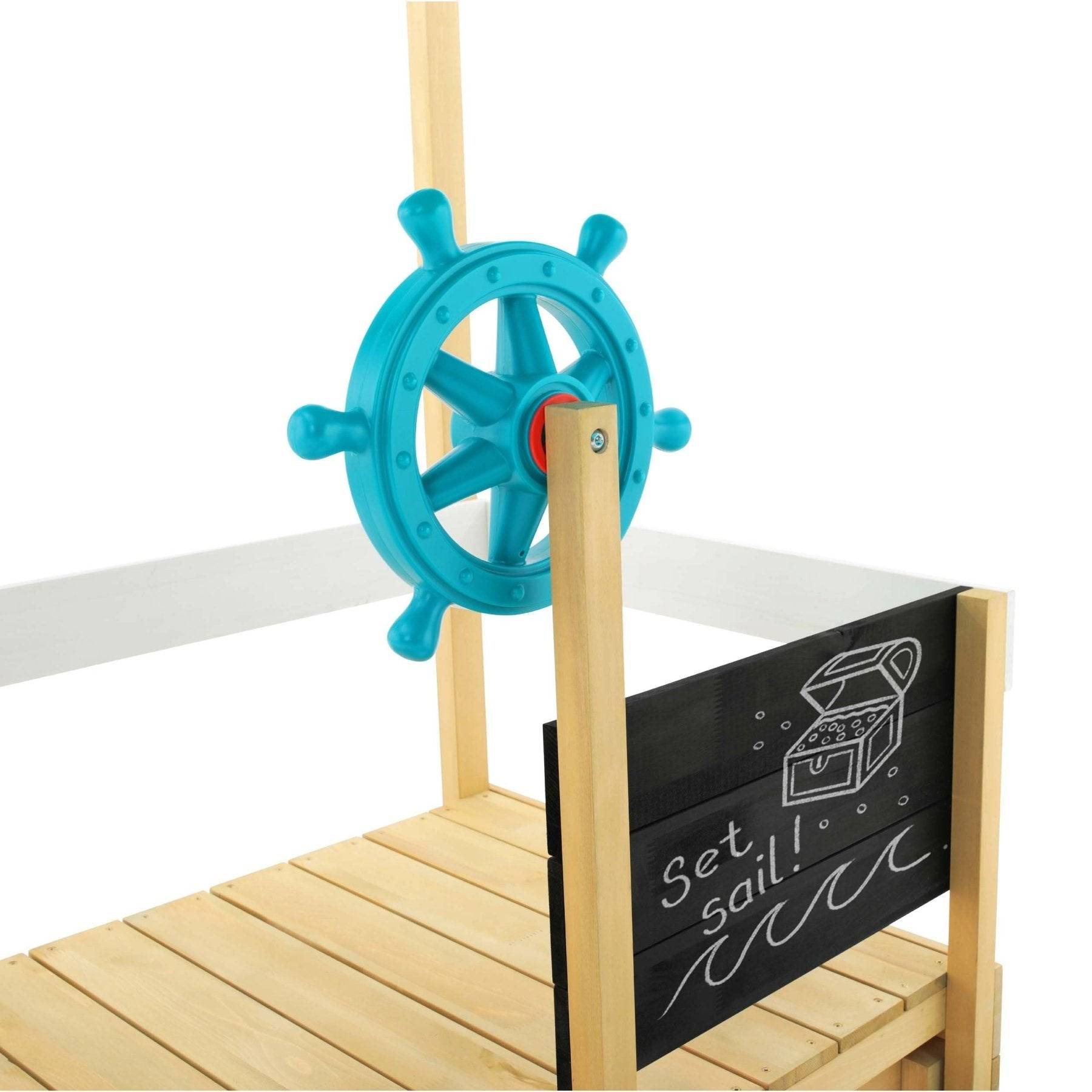 Tp Toys - Bac à sable enfant bateau pirate AHOY bois FSC® - Image 5