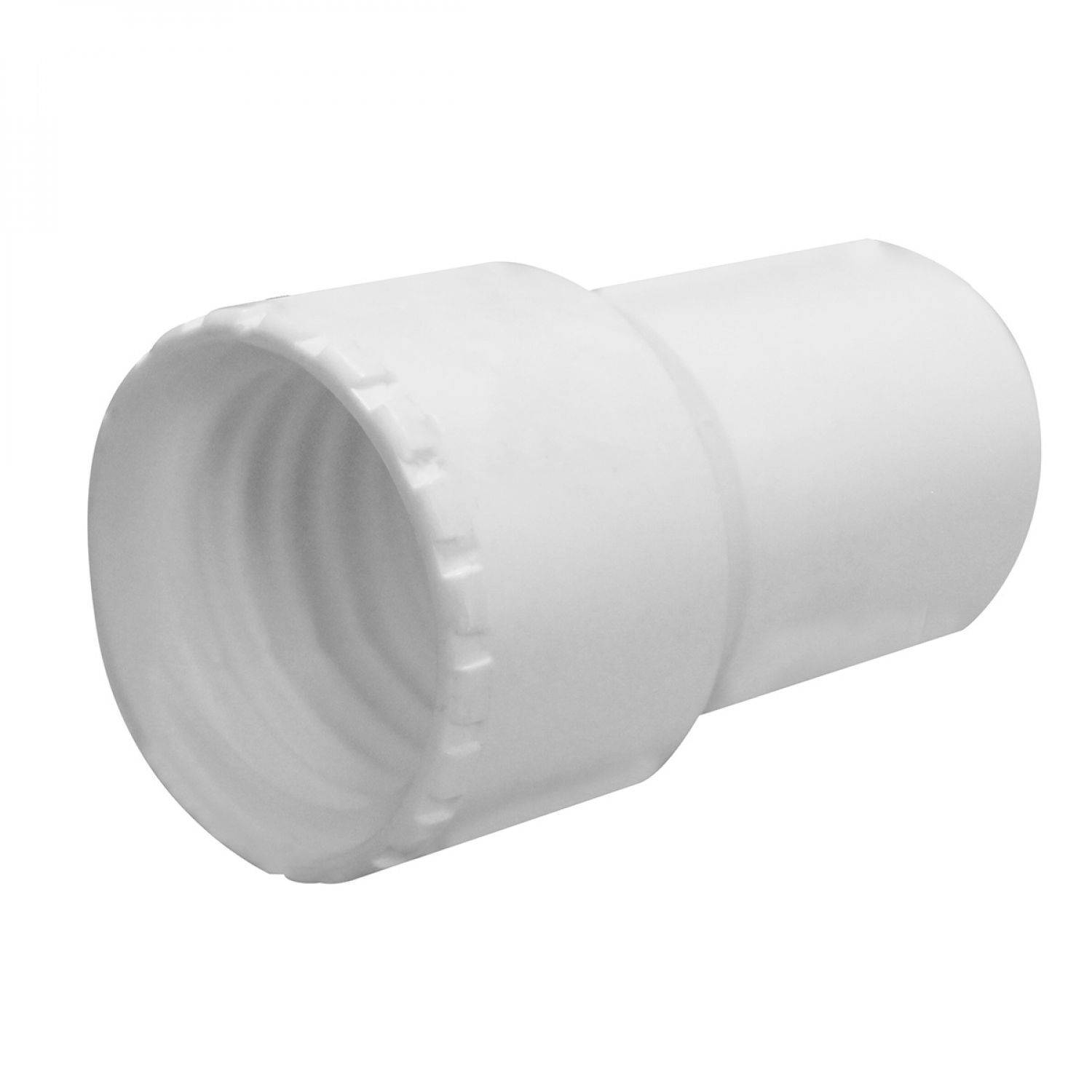 Linxor - Embout en PVC pour tuyau flottant de piscine - Diam 38 mm - Blanc - Linxor - Image 1