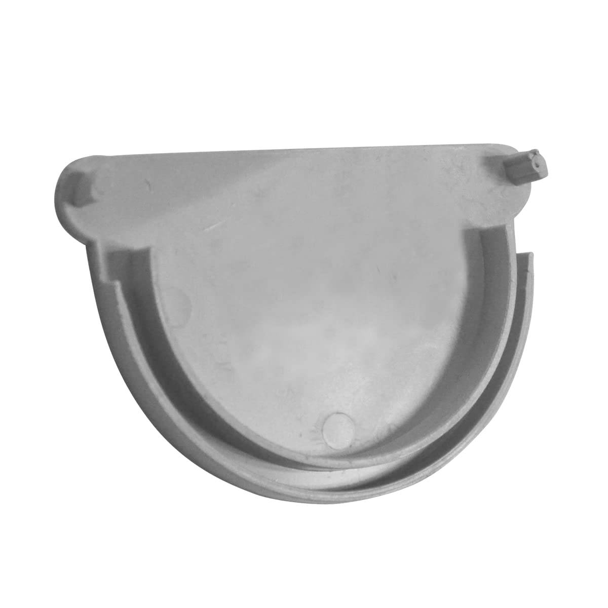 Jardibric - Jardibric - Fond de Naissance Universel Ø25 - Raccords de Gouttière (Gris) - Solution Durable pour Systèmes de Collecte d'Eau de Pluie