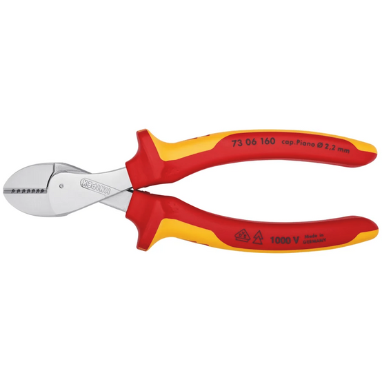 Knipex - Pince coupante de côté KNIPEX X-Cut - isolée 1000V - 73 06 160 - Image 1