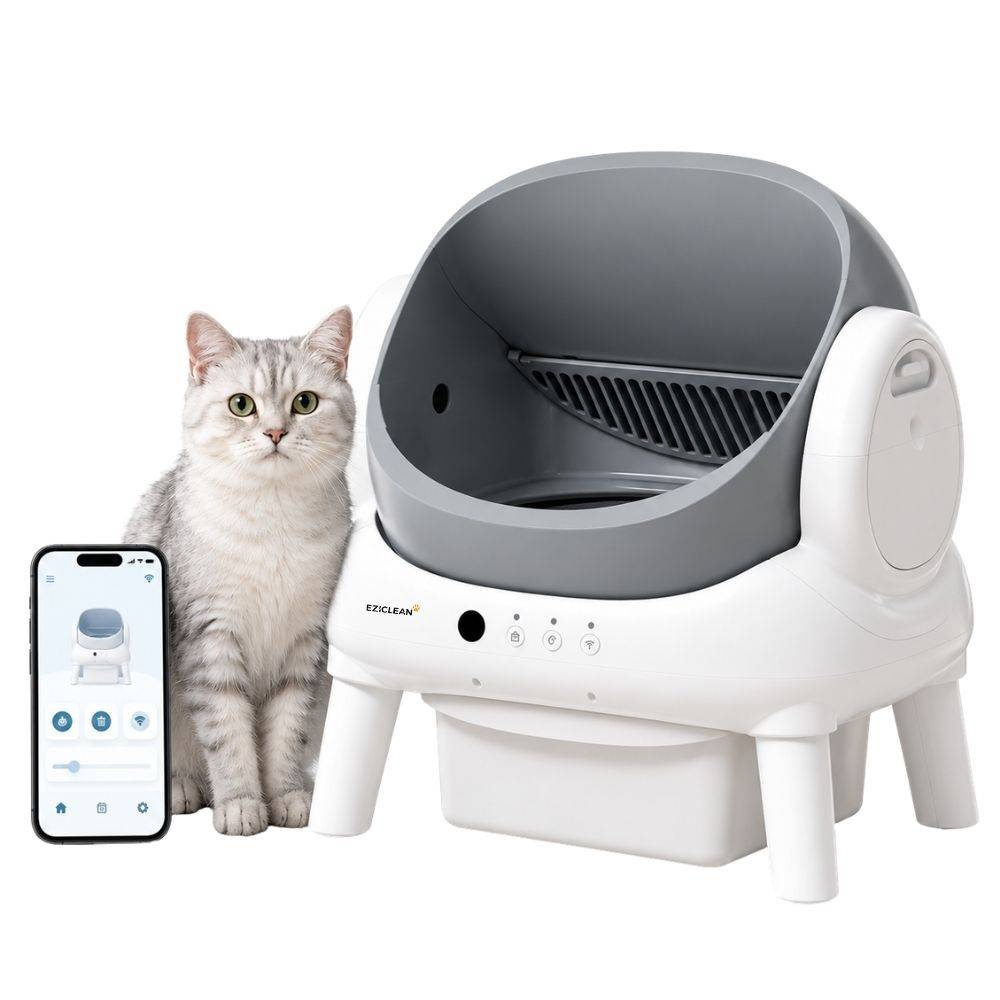 Eziclean - Litière autonettoyante connectée - maison de toilette pour chat eziclean® CATBOT K2i - Image 1