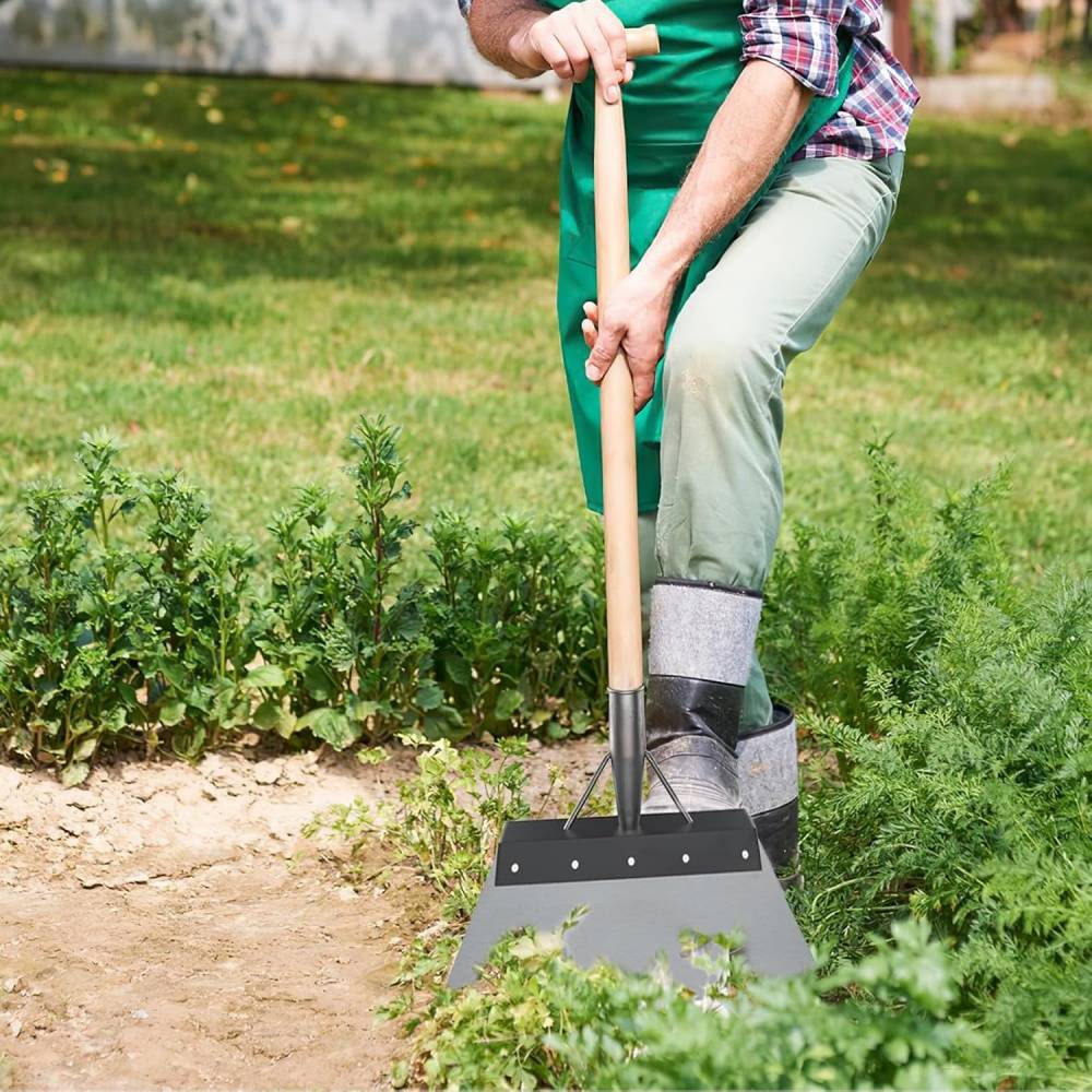 Pelle Jardin Acier Manganèse 28cm Désherbage Nettoyage Polyvalente - Living123 - Image 7