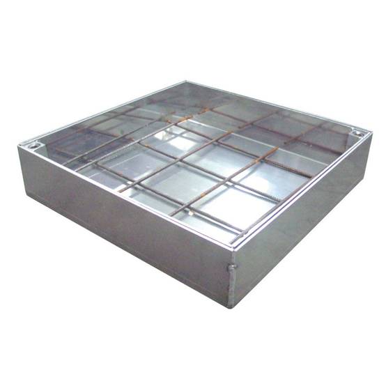 Couvercle à paver PROMO en aluminium - 30 x 30 cm 100 mm