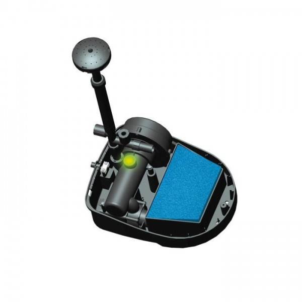 Pompe de bassin filtrante Powerclear 5000 - UBBINK - Jet d'eau et filtration mécanique et UV-C - Image 3