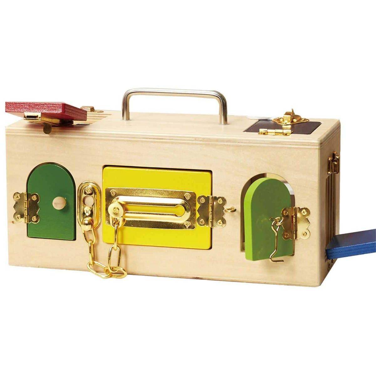Jeux 2 Momes - Boite d'apprentissage sensoriel Montessori