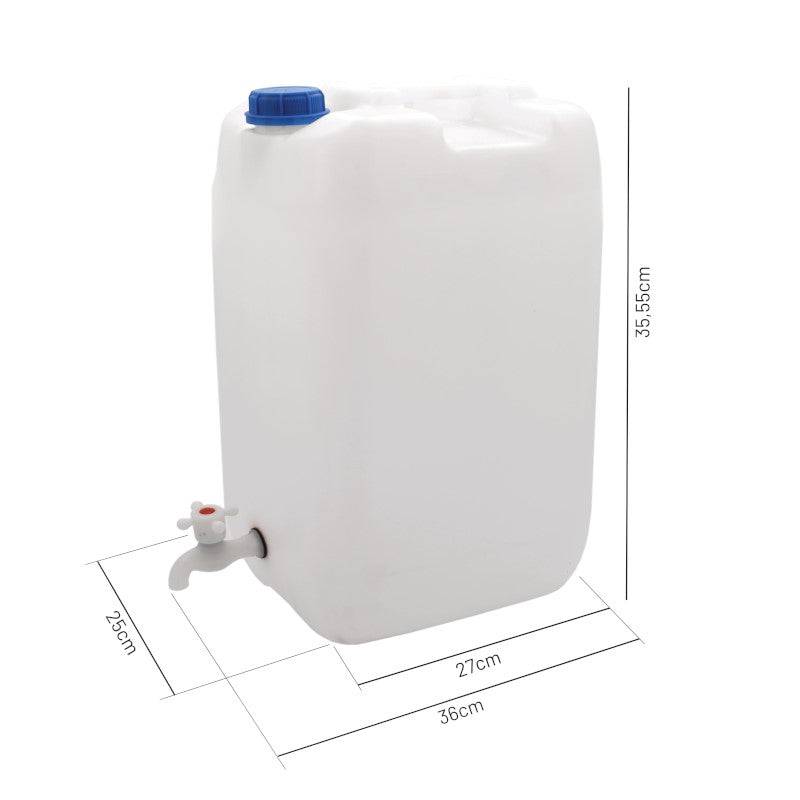 Bidon d'eau en plastique 20L avec robinet en métal - Image 2