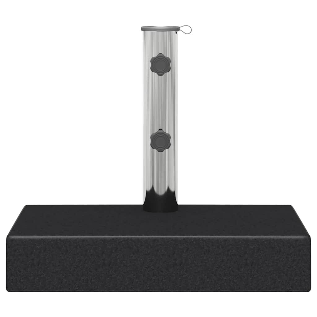 Vidaxl - Socle de parasol rectangulaire Granite 25 kg Noir vidaXL 45067 - Image 6