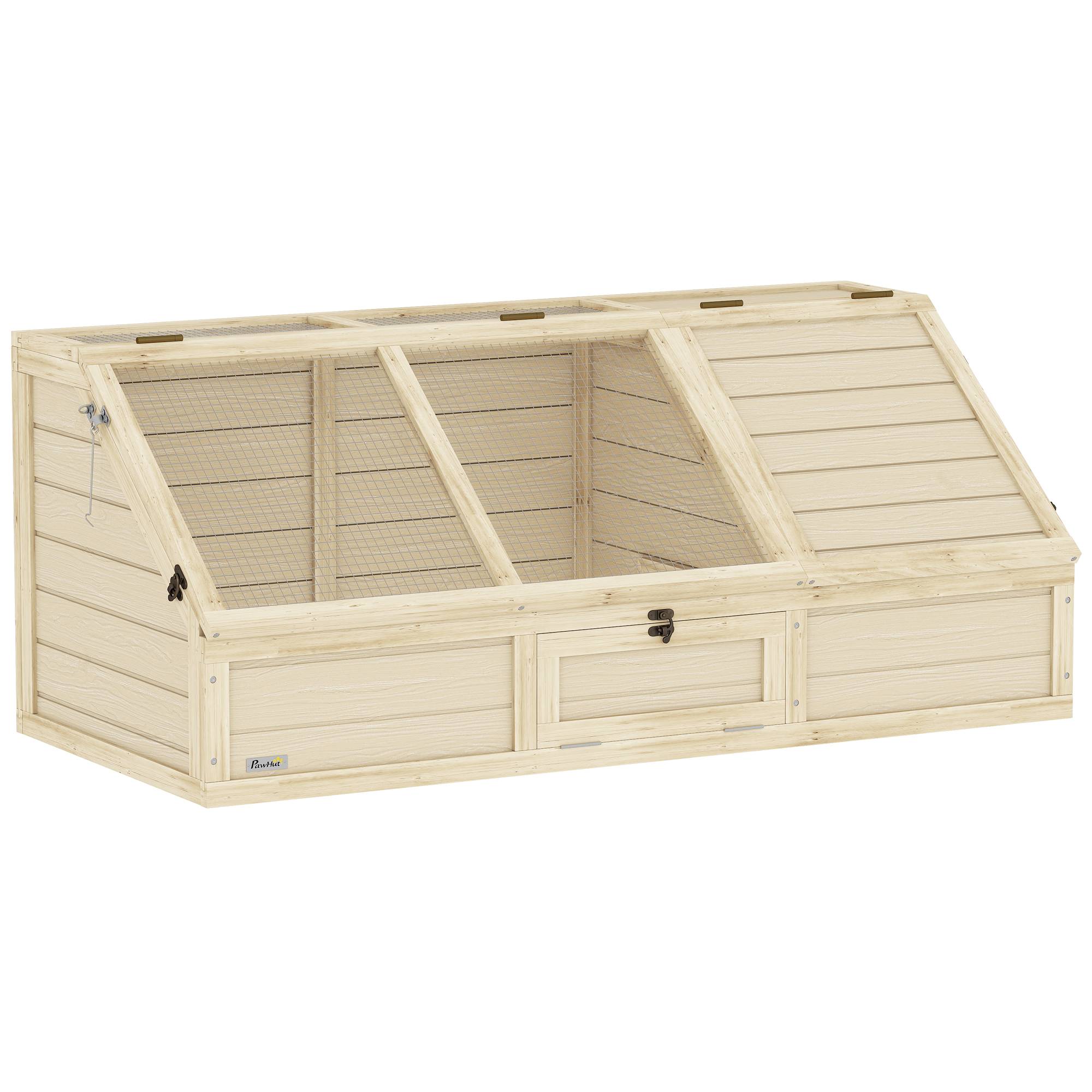 Sans Marque - Schildkrötenbox, Outdoor Schildkrötengehege, bodenloses Design, leicht zu öffnen, Schildkrötenhaus, Natur - Image 1