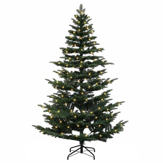 Vidaxl - Sapin de Noël Artificiel à Branches Articulées 180 cm 300 LED vidaXL 3466252 - Image 5