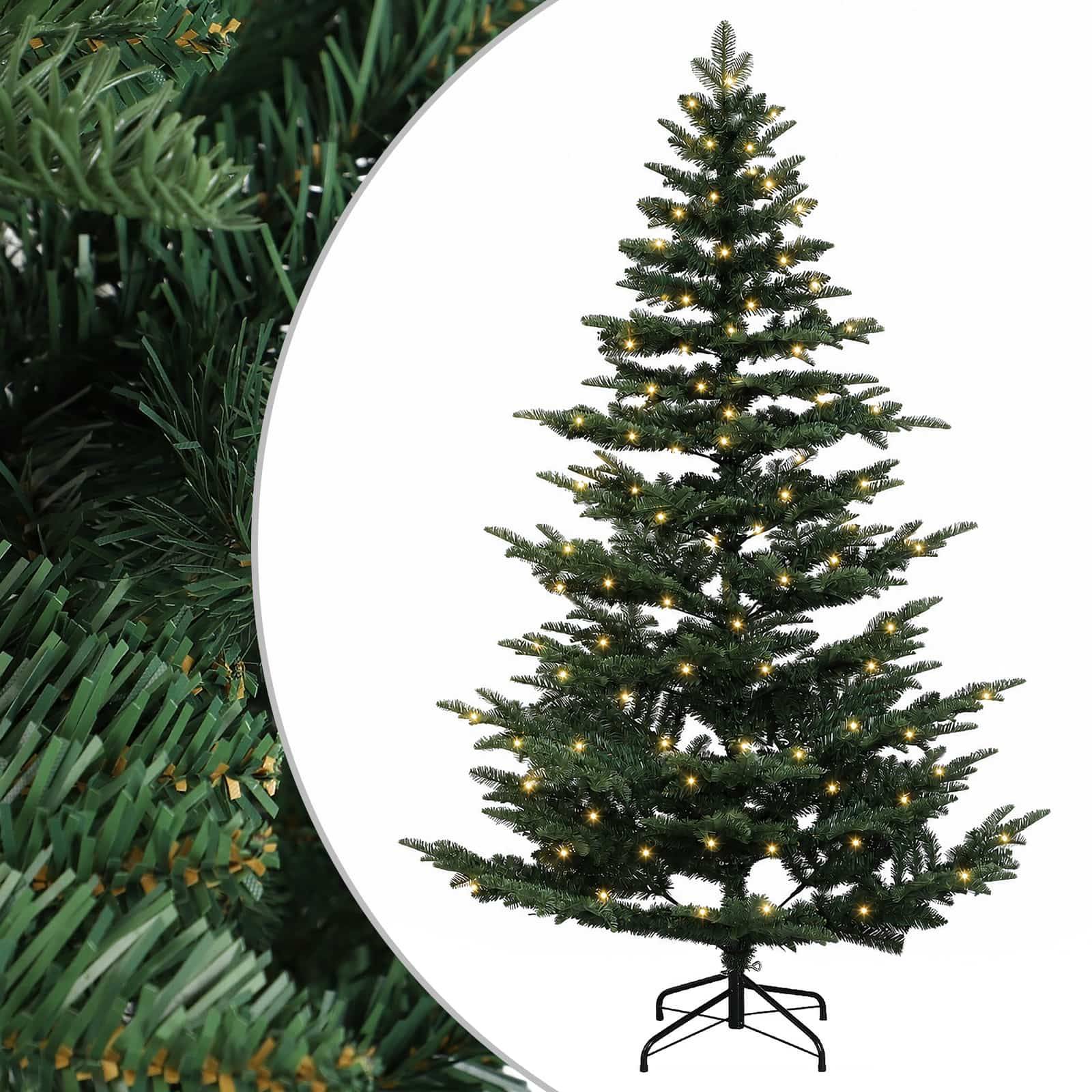 Vidaxl - Sapin de Noël Artificiel à Branches Articulées 180 cm 300 LED vidaXL 3466252 - Image 2