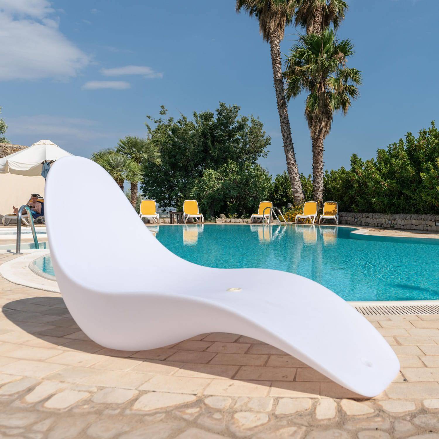 Transat moderne pour piscine et jardin Baia dei Turchi - Image 9