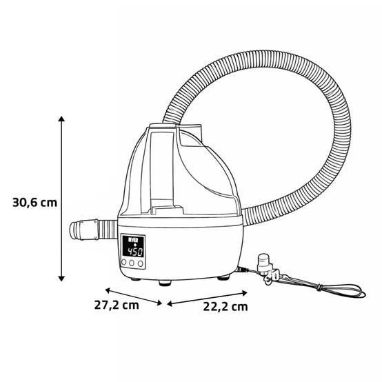 Humidificateur Nebula River Systems pour couveuses œufs River Systems - Image 9