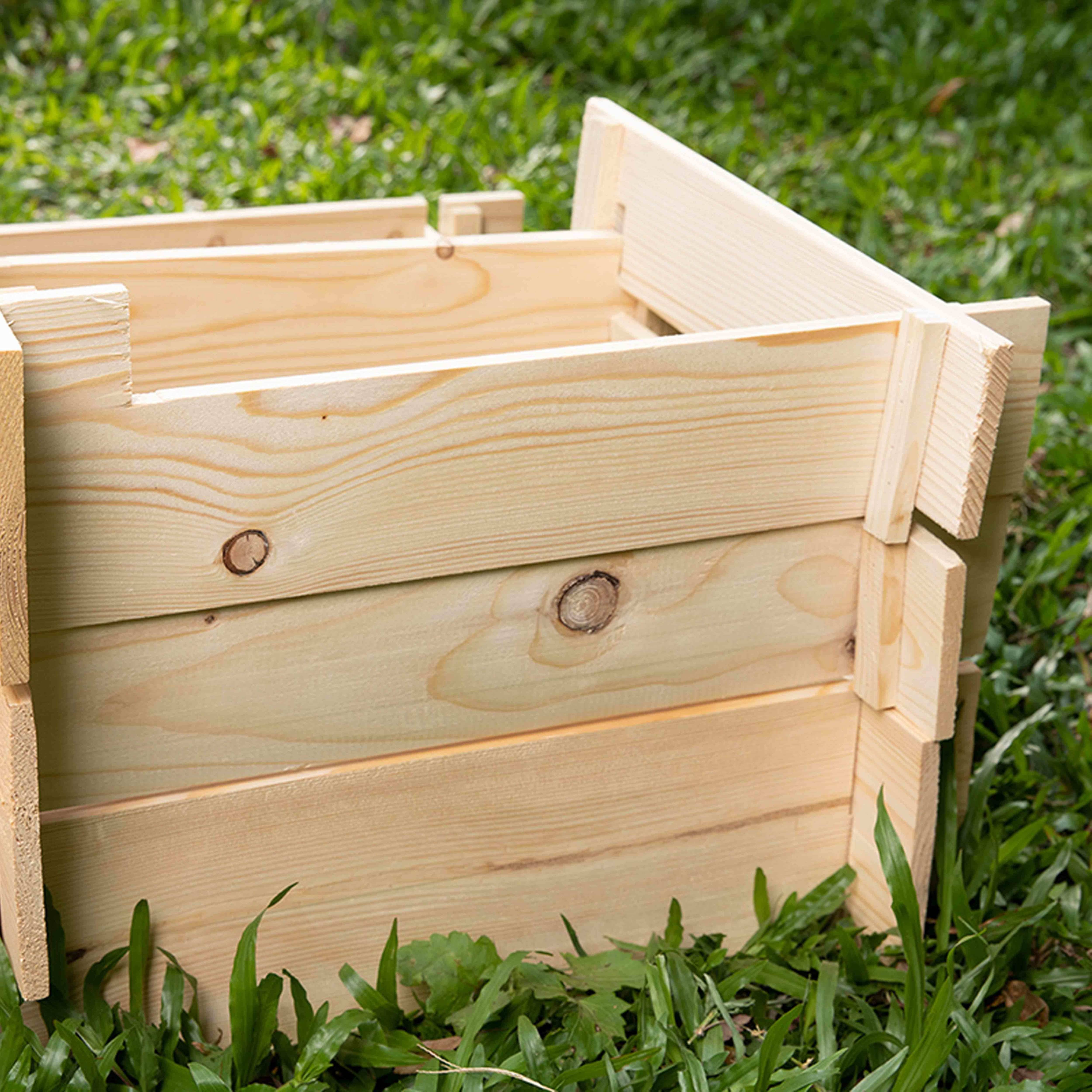 Oviala - Carré potager 5 cases en bois Forum - Oviala - Image 4