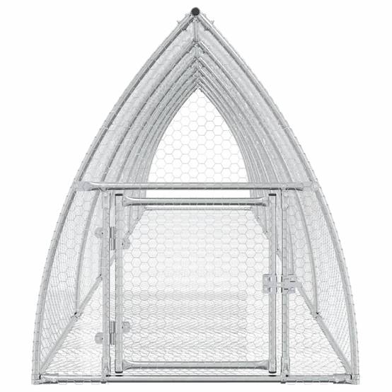 Vidaxl - Clapier argenté 105x600x120 cm acier galvanisé vidaXL 3281529 - Image 10