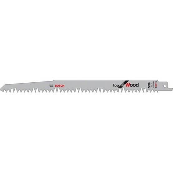 Bosch - Carte de 5 Lames Bois BOSCH HCS S1531L Pour Bois Brut et Vert - 2608650676