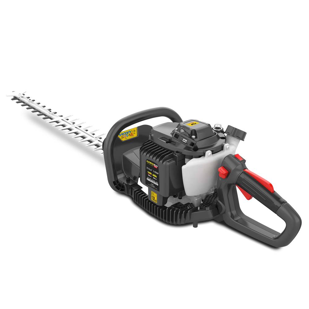 Gardeo Pro - Taille haies thermique 22.5CC avec poignée arrière rotative - Lame 700mm