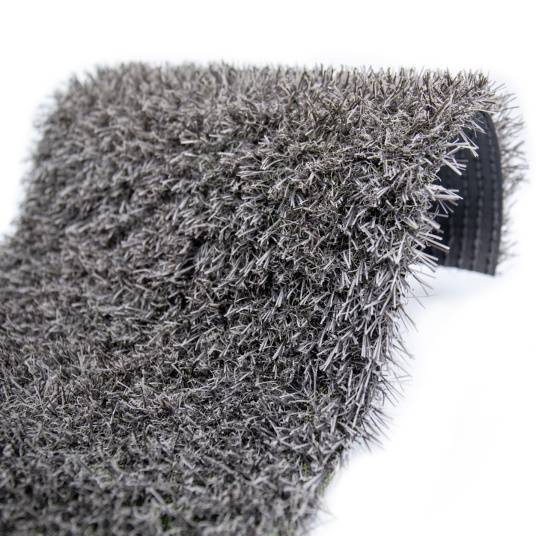 Decoweb - Gazon artificiel Arty Gris Foncé, 22 mm, 2m x 22m - Decoweb - Image 5