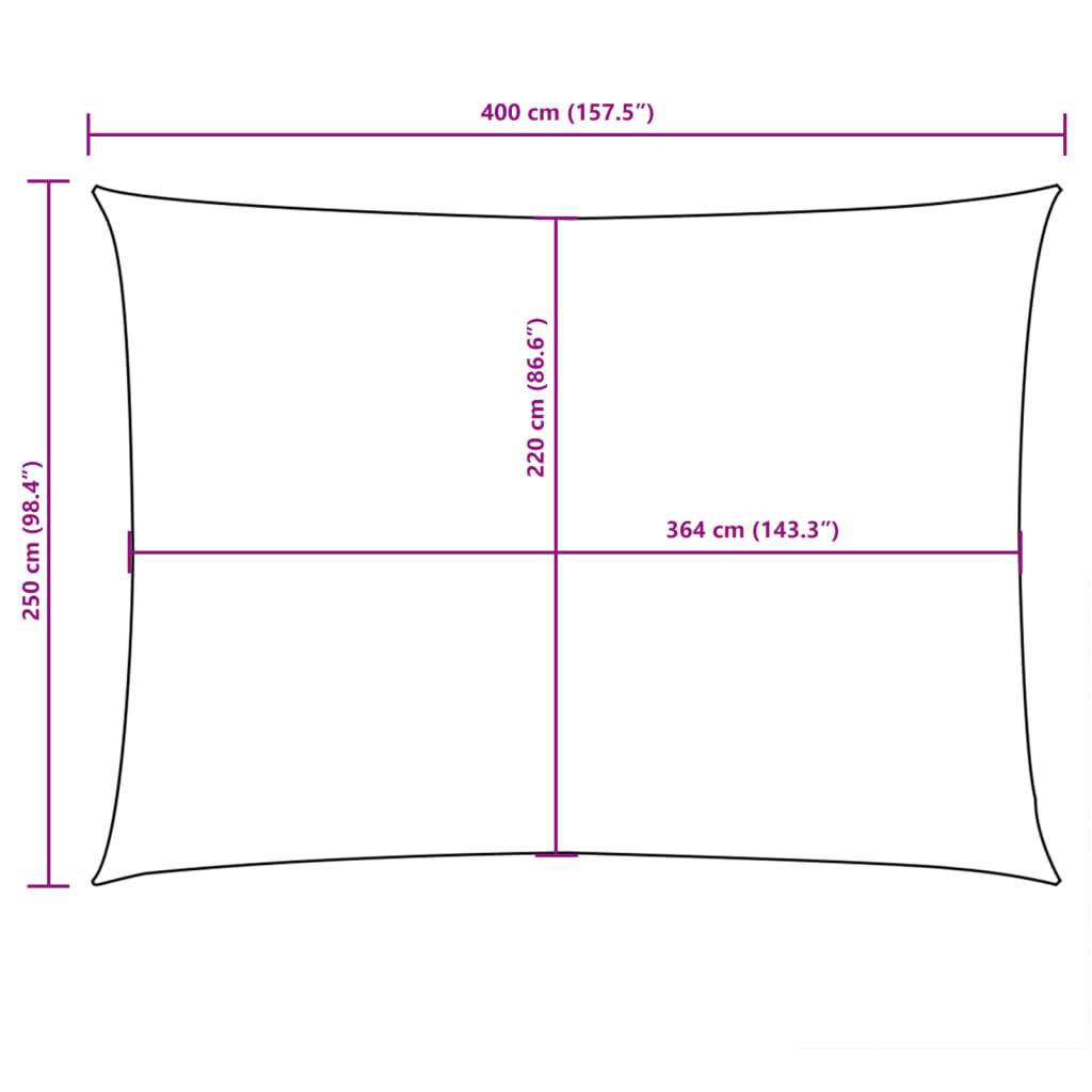 Prolenta Premium - Coussin/parasol polyuréthane taupe 2,5 x 4 m - Prolenta premium p324.0 - Image 6