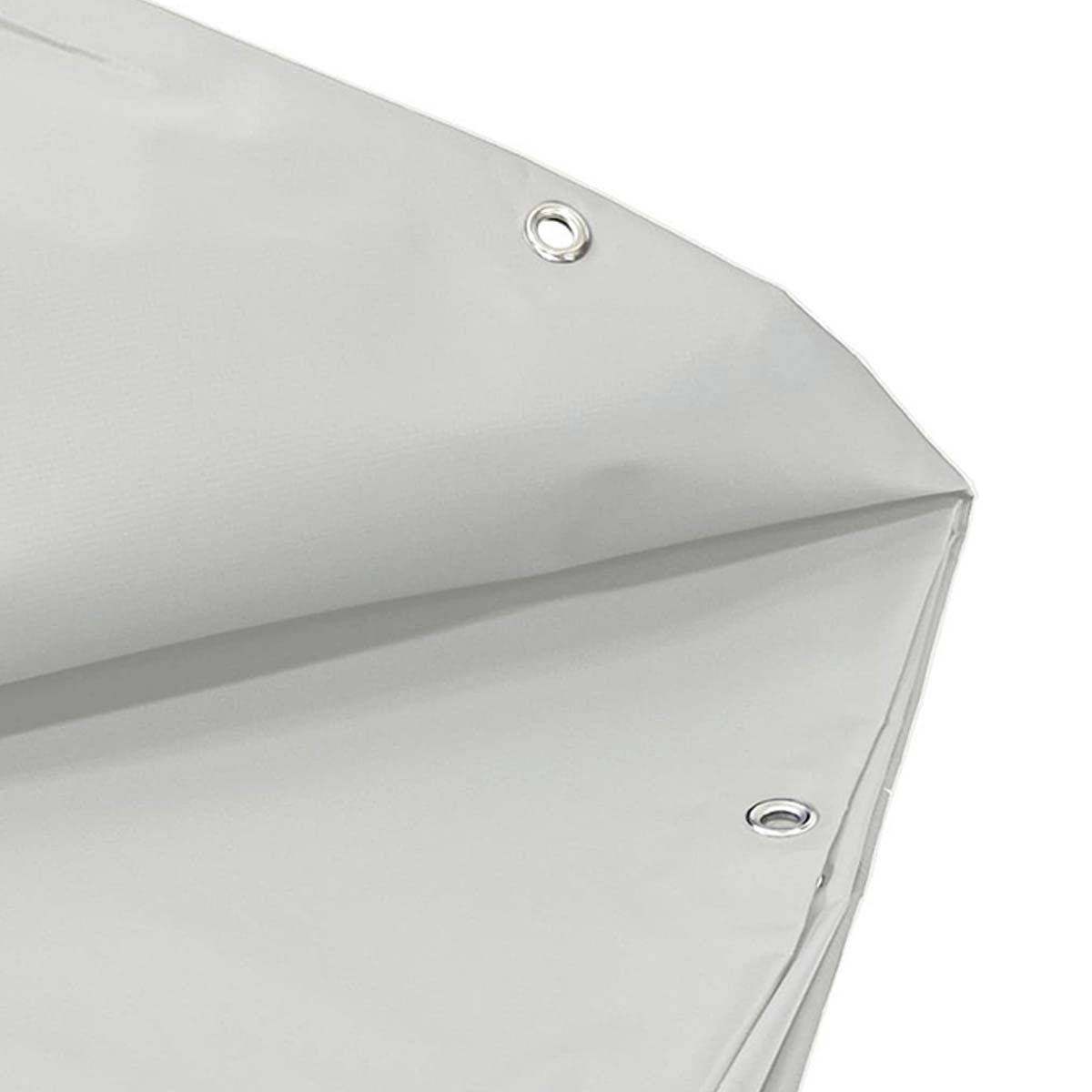Tecplast - Bâche Brise Vue Blanche 2x3 m XP640BV - Garantie 10 ans - Brise vent occultant - Pare vue jardin - Made in France TECPLAST - Image 6