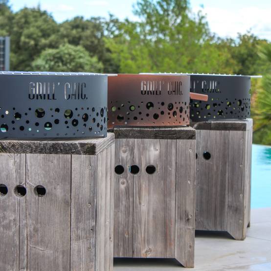 Brasero Ptit Grill Acier Noir - GRILL CHIC - Image 2