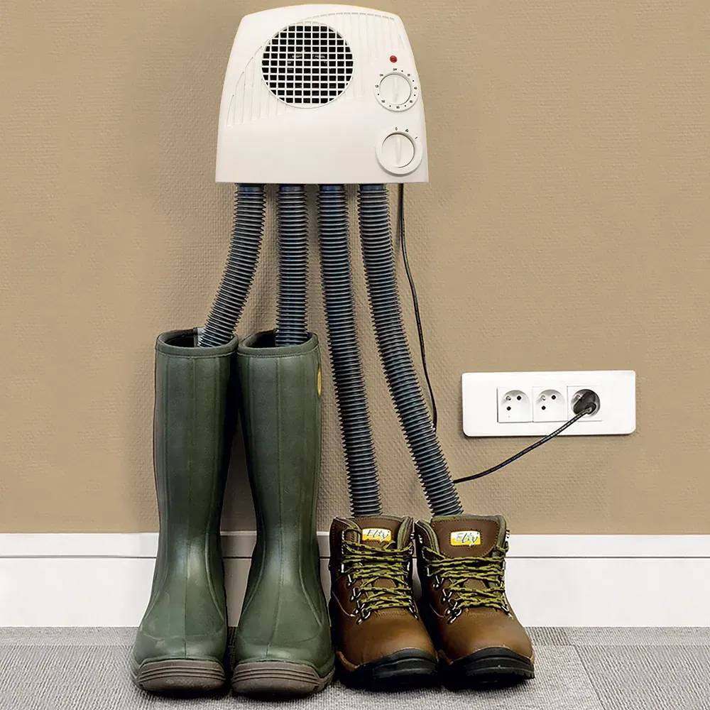 Sèche chaussures et bottes électrique 4 tuyaux 350W - Image 2