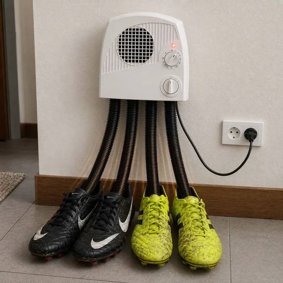 Sèche chaussures et bottes électrique 4 tuyaux 350W - Image 1