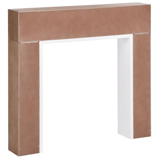 Habillage de cheminée MDF Marron clair BOYANUP - Beliani - Image 4