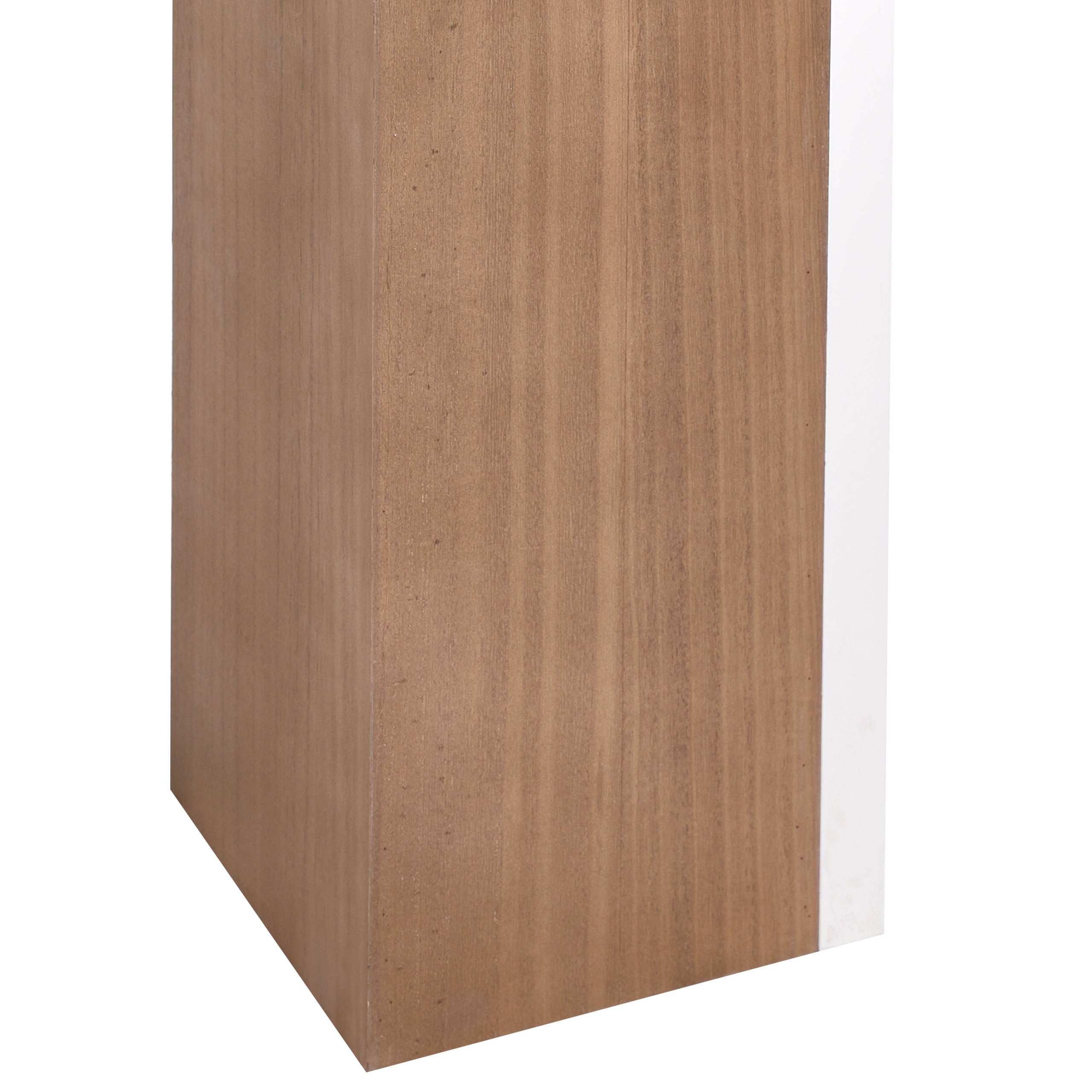 Beliani - Habillage de cheminée MDF Marron clair BOYANUP - Beliani - Image 7