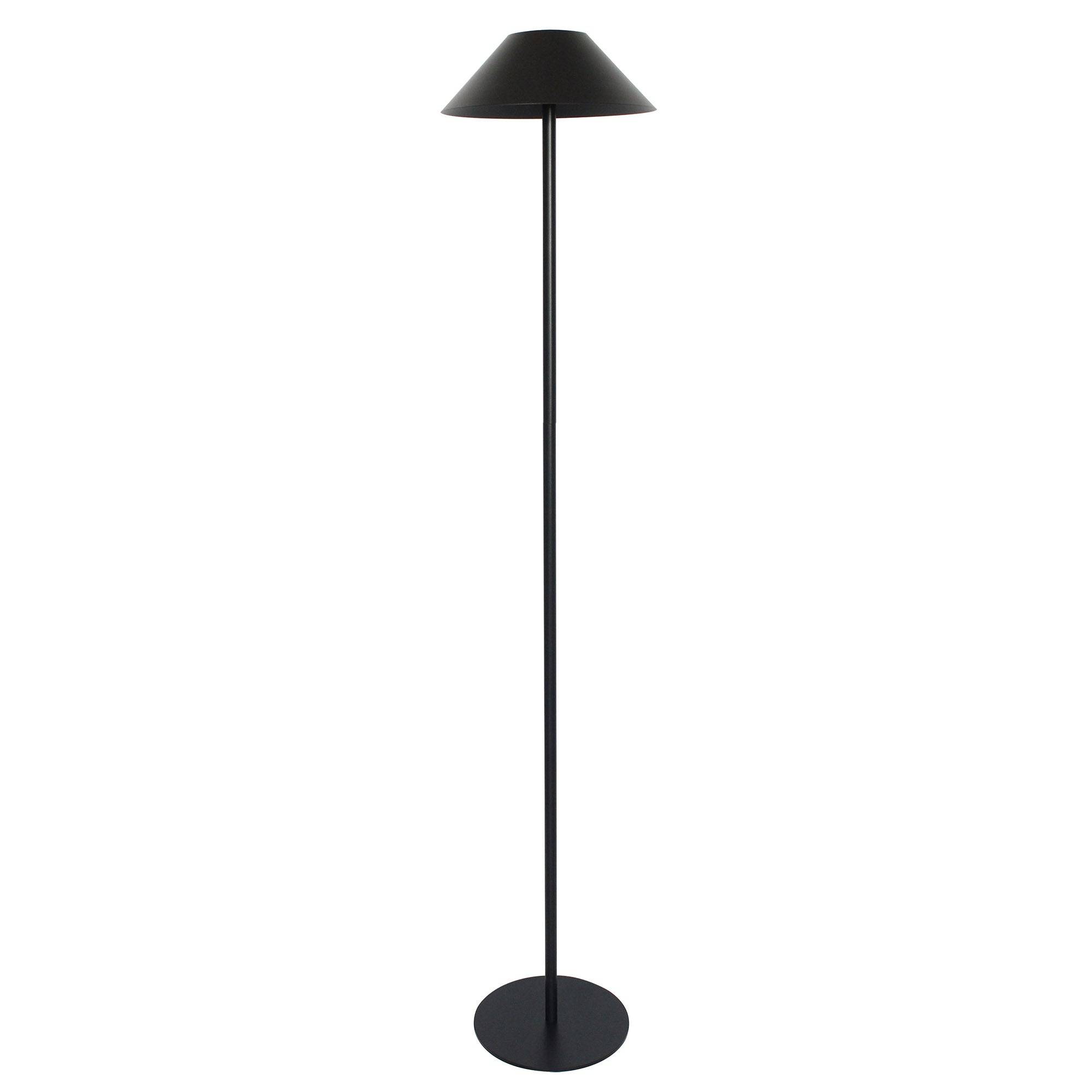 Lumisky - Lampadaire solaire NERIO TALL en acier noir H150cm - Image 1
