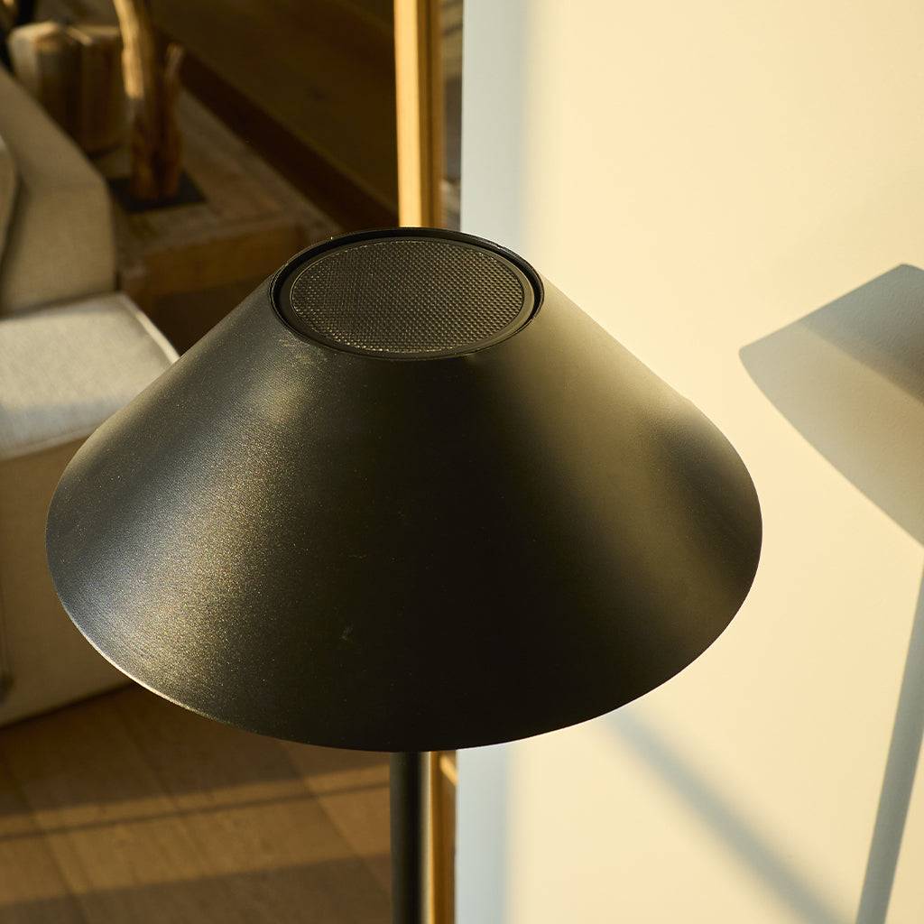 Lumisky - Lampadaire solaire NERIO TALL en acier noir H150cm - Image 5