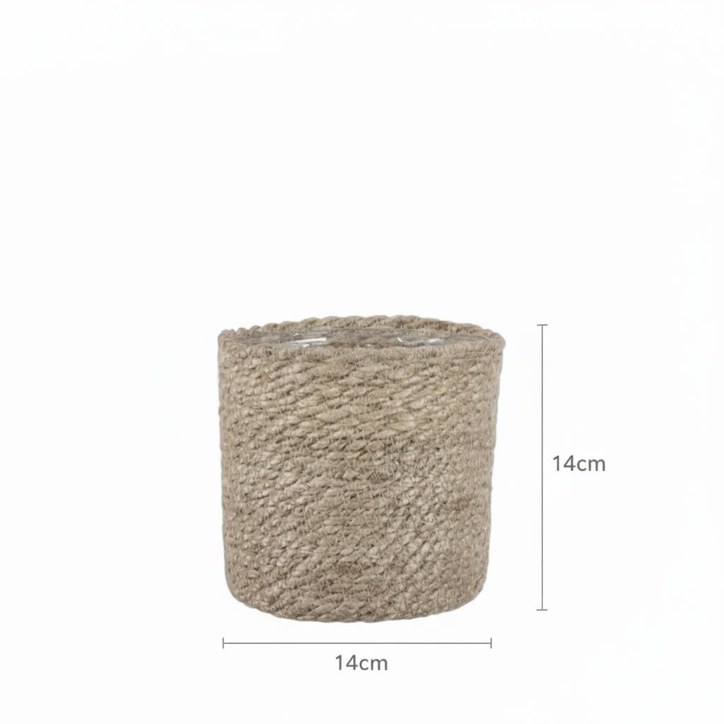 PANGIVO - Panier fibres naturelles naturel 14 x 14 x 14 cm - PANGIVO - Image 3