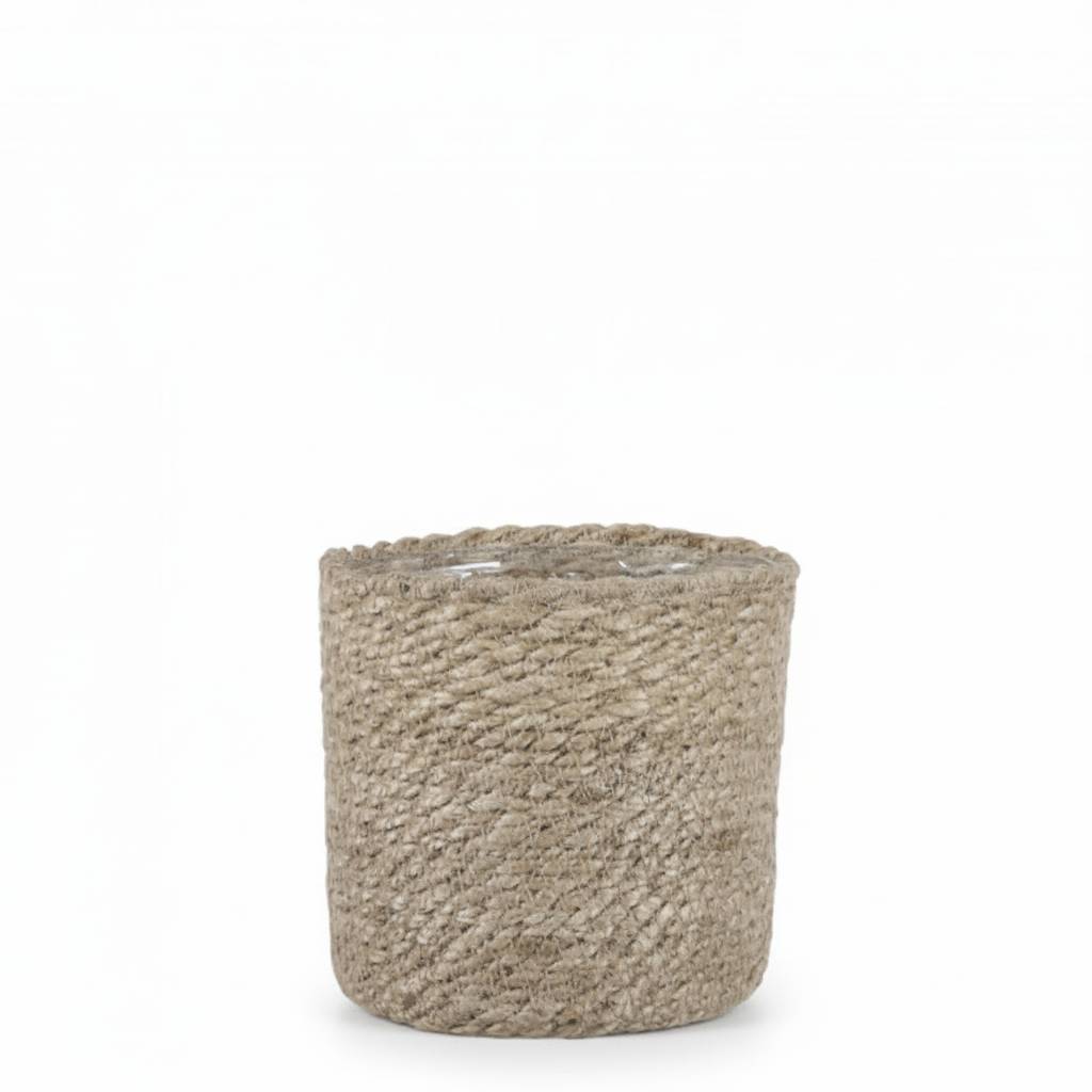 PANGIVO - Panier fibres naturelles naturel 14 x 14 x 14 cm - PANGIVO - Image 1