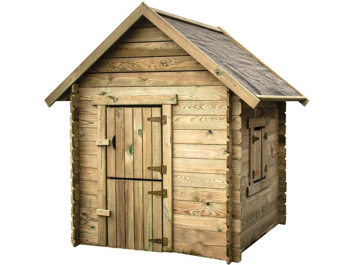 Maisonnette En Bois "sophie" - 120 X 120 X 159 Cm -habitat Et Jardin - Image 1