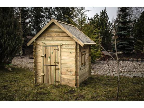 Maisonnette En Bois "sophie" - 120 X 120 X 159 Cm -habitat Et Jardin - Image 2