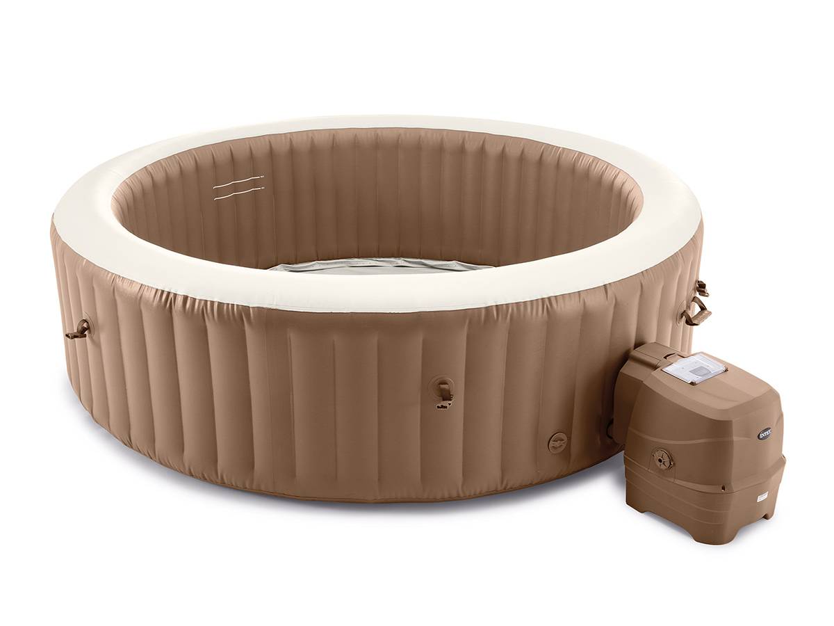 Kit spa gonflable Intex PureSpa Sahara rond Bulles 8 places + Kit d'entretien - Image 2