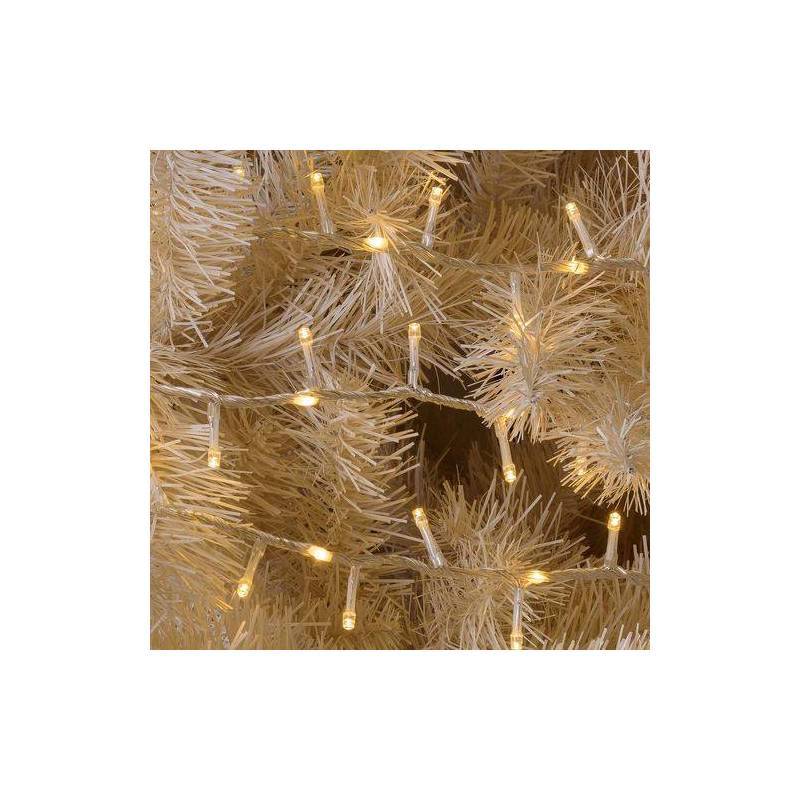 Lotti - Guirlande Mini BOA effet défilant 30m 1660 LED blanc chaud câble transparent - Image 2
