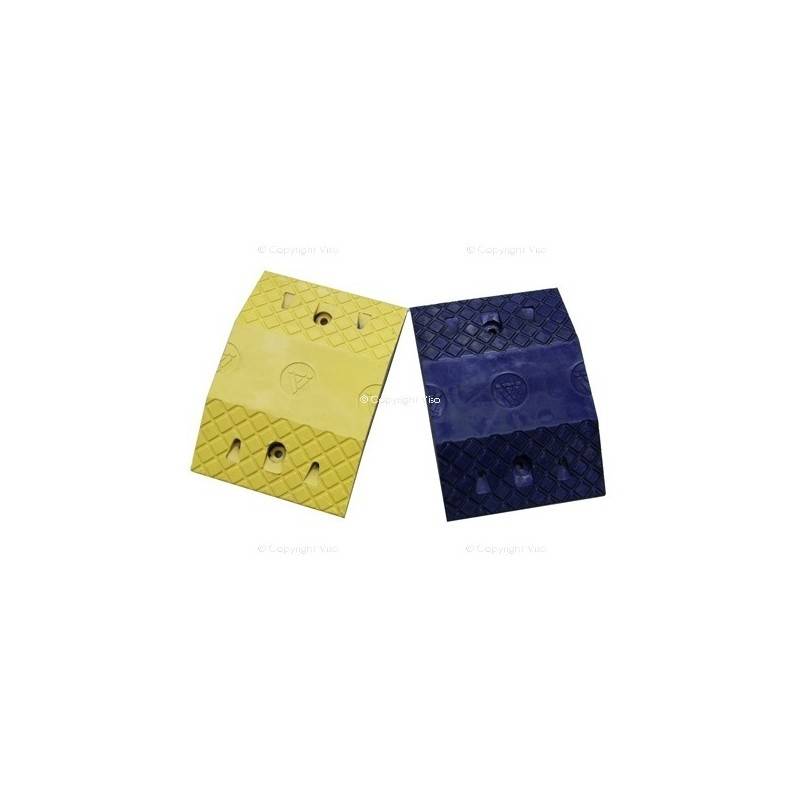 Kit 2 Ralentisseurs SPEED 50 VISO 1 Noir + 1 Jaune - 25cm - 500 x 350 x 500 mm - SPEED50 - Image 1
