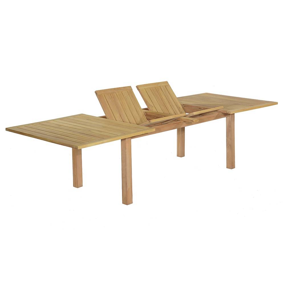 Teck'Attitude - Table extensible teck massif Constantine XL 190/290 x100 cm - TECK'Attitude - Image 1