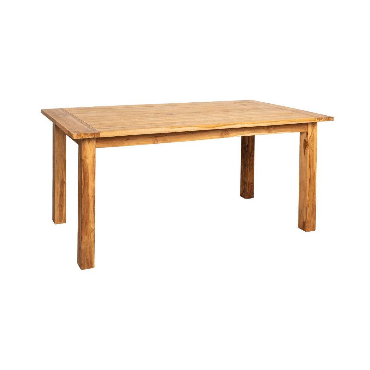 Aubry Gaspard - Table de salon en teck massif 1 - Image 1