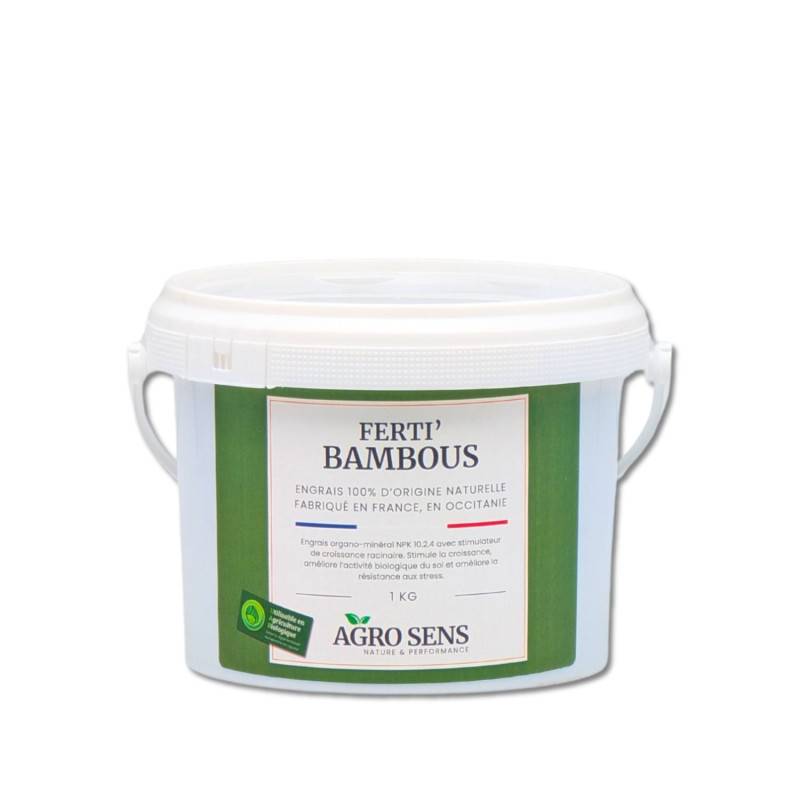 Ferti Bambous - Engrais pour bambous et graminées - Seau 1 kg - Image 1