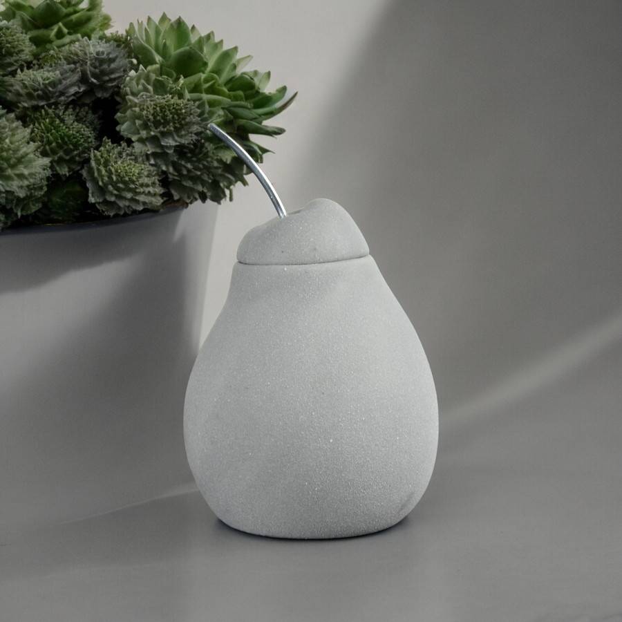 Brûle Parfum Belle Hélène - Brûleur Fondant Parfumé – Diffuseur Huile Essentielle – Bougeoir en Ciment - Haut: 12 cm - Zen'Arôme - Image 7