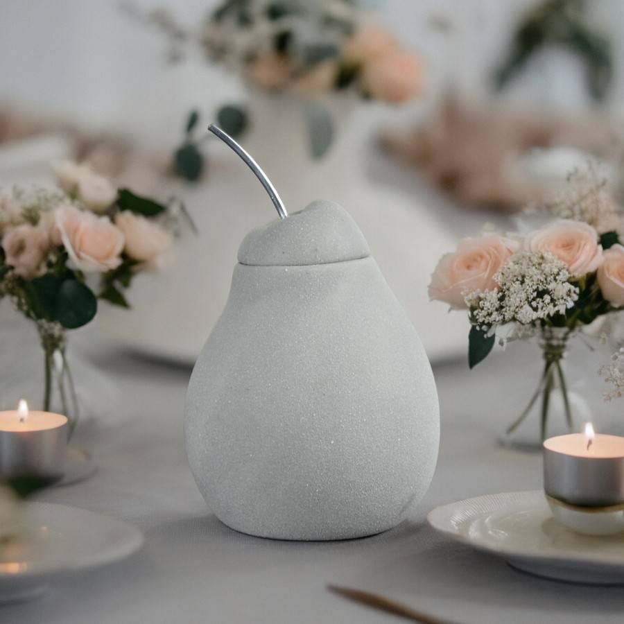 Brûle Parfum Belle Hélène - Brûleur Fondant Parfumé – Diffuseur Huile Essentielle – Bougeoir en Ciment - Haut: 12 cm - Zen'Arôme - Image 2