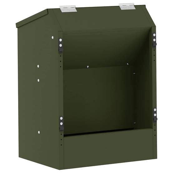 Distributeur Automatique Lapin Métal 3kg Haute Résistance Vert - ComfortXL Outdoor Living - Image 2
