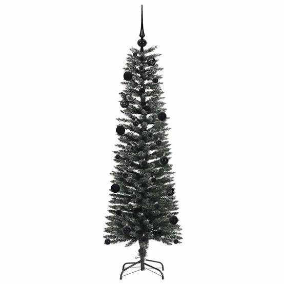 Sapin de Noël | Arbre de Noël artificiel Vert 150 cm PVC, plastique et acier Maison Chic - Image 4