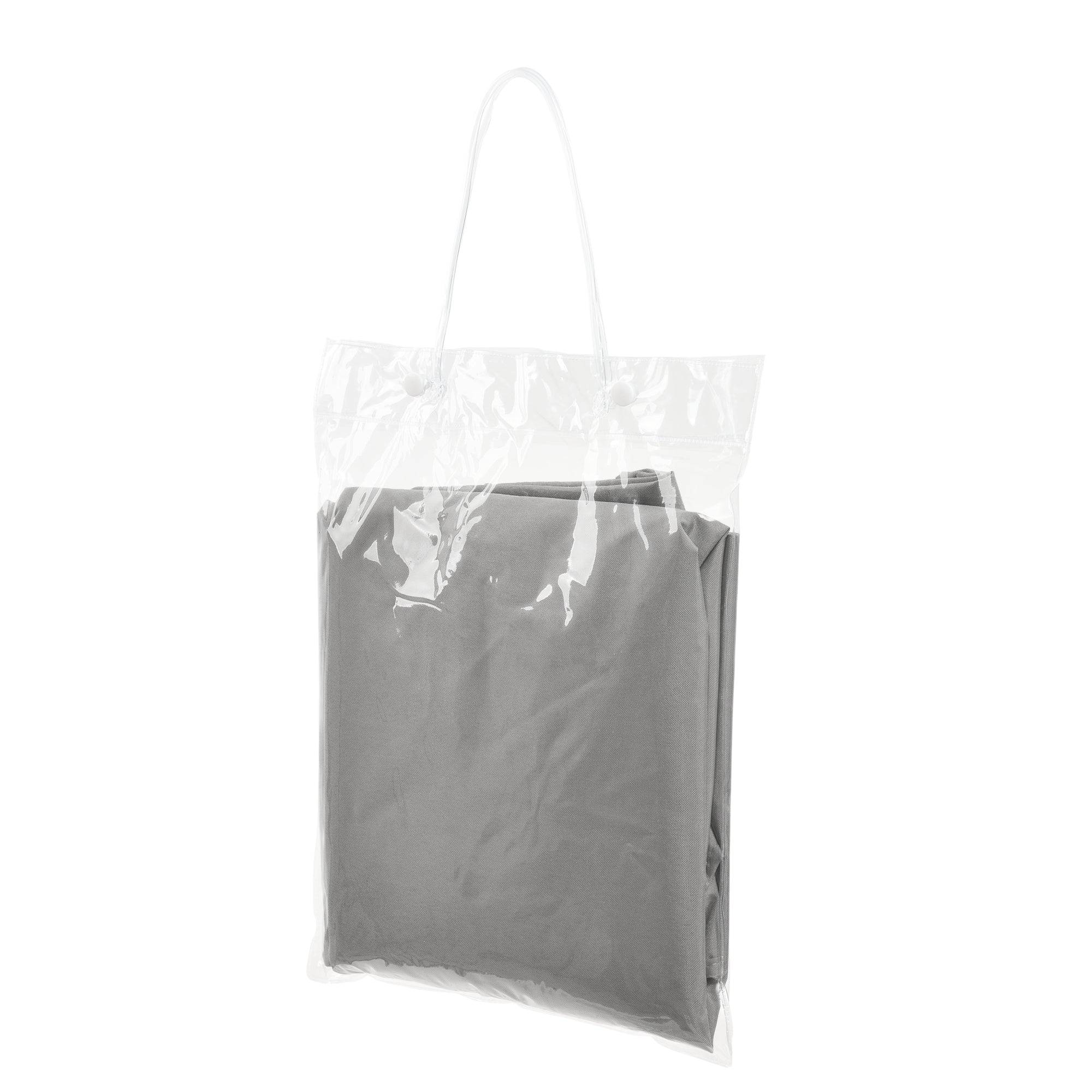 Helloshop26 - Voile toile d'ombrage de protection polyester polyuréthane carré 2x2 m gris clair - Image 4