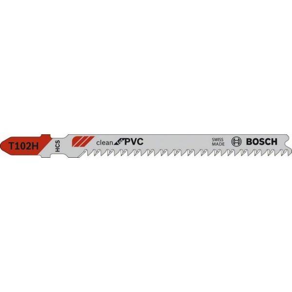 Bosch - Carte de 5 Lames PVC BOSCH T102H - 2608667446